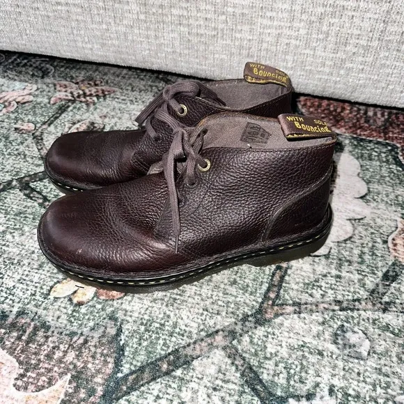 Dr. Martens Sussex Industrial Chukka Boots Leather Men's US Size 8 M Brown