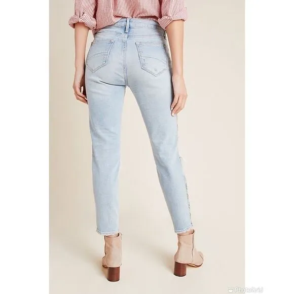 Driftwood Gizelle HR Embroidered Skinny Jeans