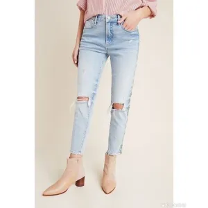 Driftwood Gizelle HR Embroidered Skinny Jeans