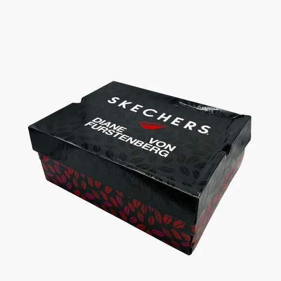 DVF x Skechers SuedeSneakers Halos Natural/Black Women’s 8.5