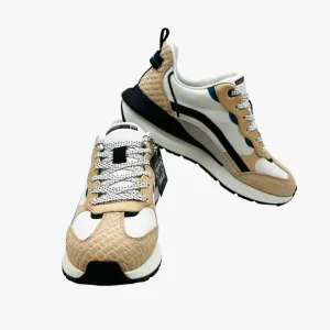 DVF x Skechers SuedeSneakers Halos Natural/Black Women’s 8.5