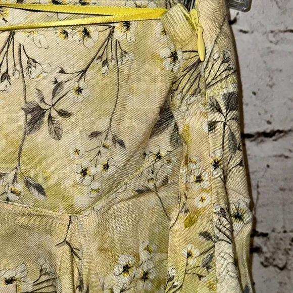 Easel All In Florals Midi Skirt
