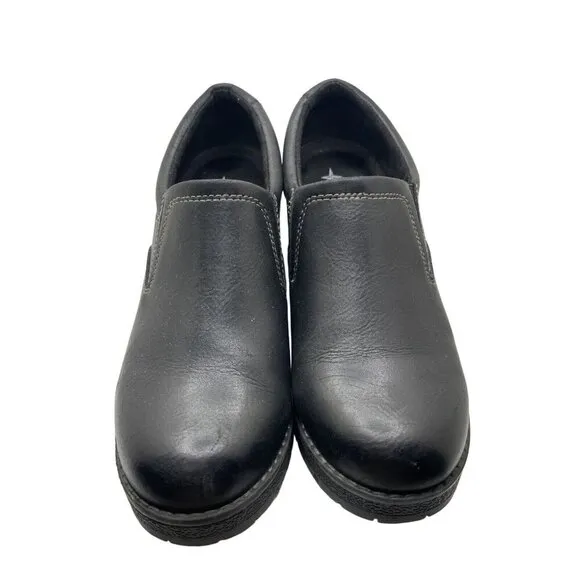 Eastland Reese Women's Chunky Heeled Loafers US 8.5M EUR 39 Black Y2K Whimsygoth