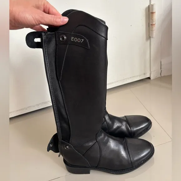 EGO7 Delphi Tall Boot - Kids - Black Size 34 M/O