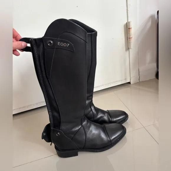 EGO7 Delphi Tall Boot - Kids - Black Size 34 M/O