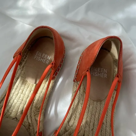 Eileen Fisher Strappy Espadrille Loafers