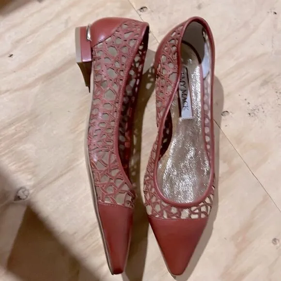 EMY MACK RUST COLORED FLATS.  NEW