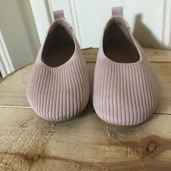 Everlane 6 pink Day Glove Reknit flats shoes