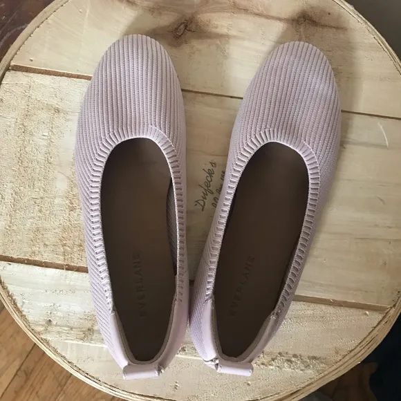Everlane 6 pink Day Glove Reknit flats shoes