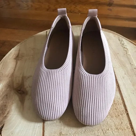 Everlane 6 pink Day Glove Reknit flats shoes