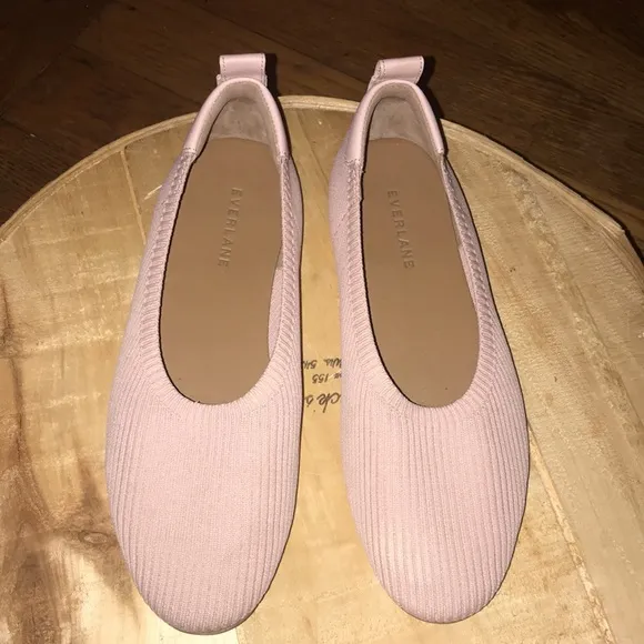 Everlane 6 pink Day Glove Reknit flats shoes