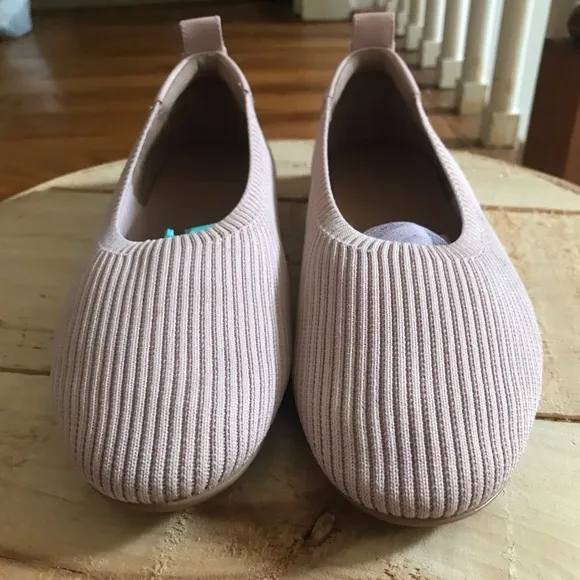 Everlane 6 pink Day Glove Reknit flats shoes