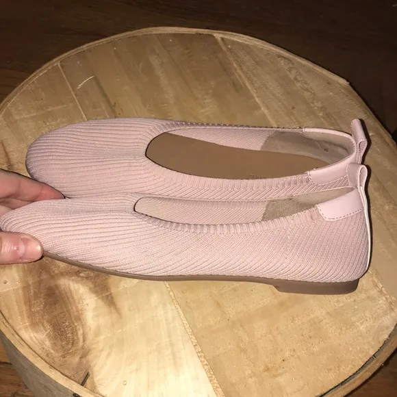 Everlane 6 pink Day Glove Reknit flats shoes