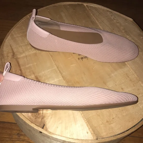 Everlane 6 pink Day Glove Reknit flats shoes