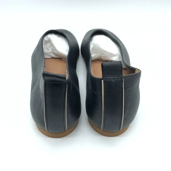 Everlane Shoes The Day Glove Ballet Flats Leather Slip On Black Size 8.5