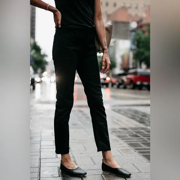 Everlane The Day Glove Black Women’s Ballet Flats EUC
