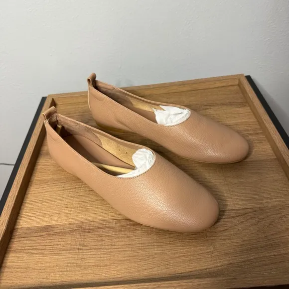 Everlane The Day Glove Flats Tan Size 10