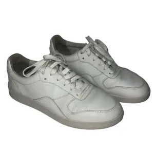 Everlane Tread ReLeather Court Sneakers White Leather Low Laces Sz 8.5 Women