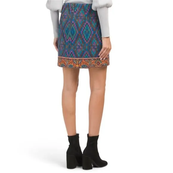 FARM Rio Tapestry Scarf Mini Skirt