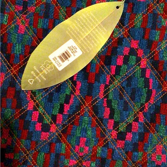 FARM Rio Tapestry Scarf Mini Skirt