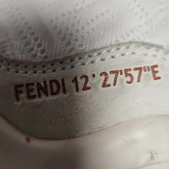 Fendi FFluid Sneakers Mid-Top High-Tech Jacquard