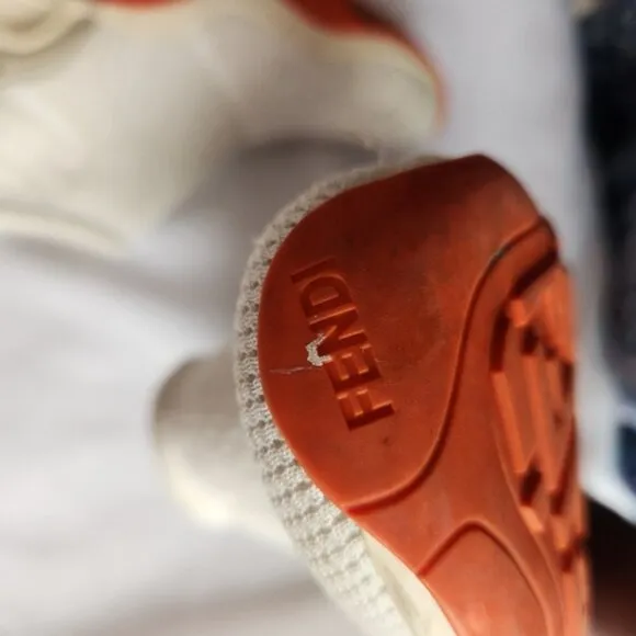 Fendi FFluid Sneakers Mid-Top High-Tech Jacquard