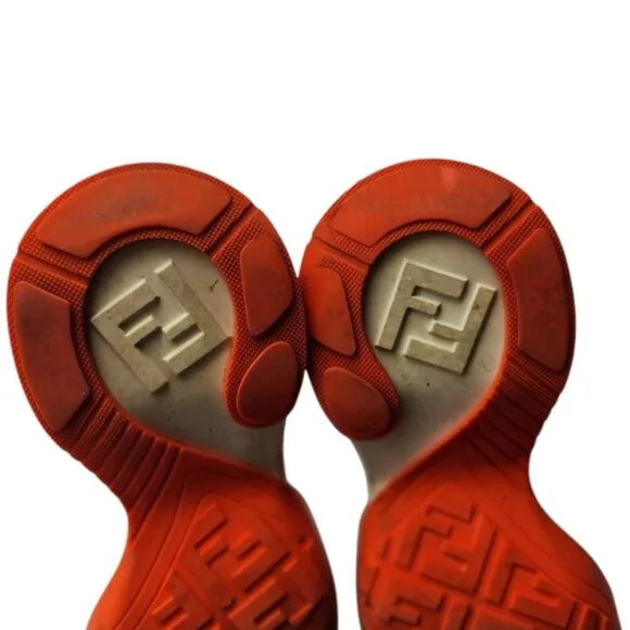 Fendi FFluid Sneakers Mid-Top High-Tech Jacquard