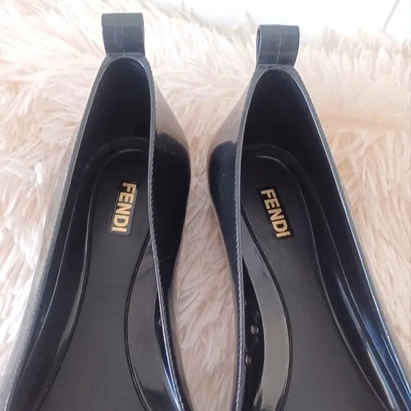 Fendi Jelly Flats
