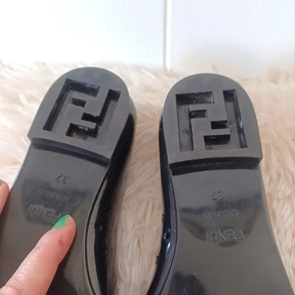 Fendi Jelly Flats