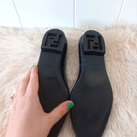 Fendi Jelly Flats