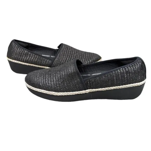 FitFlop Casa Raffia Loafers NWOT Size 11  S2922