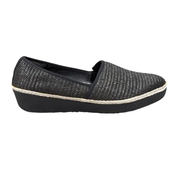 FitFlop Casa Raffia Loafers NWOT Size 11  S2922