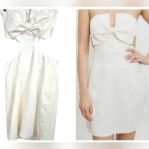 FLORA BEA Kayle Dress In Whitebridge. Size Small NWOT