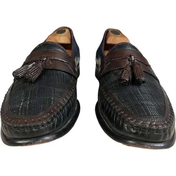 Florsheim Bio Comfort Brown/Black Tassel Loafer Size 11 B