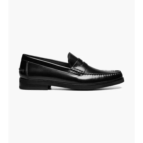 Florsheim Men's Red Berkley Leather Flex Moc Toe Penny Loafer Size 11
