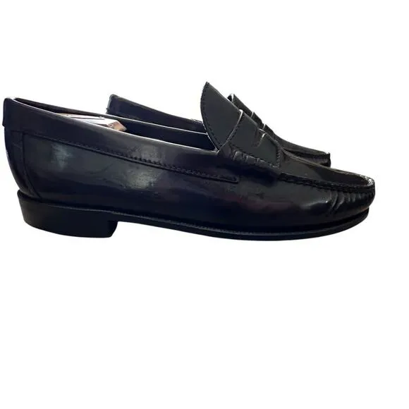 Florsheim Men's Red Berkley Leather Flex Moc Toe Penny Loafer Size 11