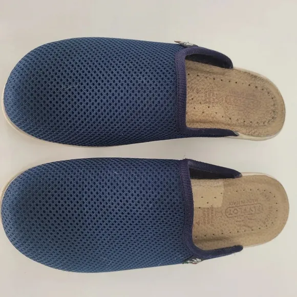 Fly Flot slide slip on loafers made in italy size 39 US 8