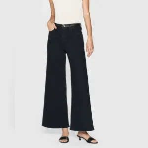 FRAME Le Palazzo Crop Wide-Leg Jeans