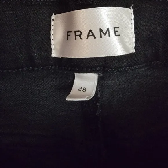 FRAME Le Palazzo Crop Wide-Leg Jeans