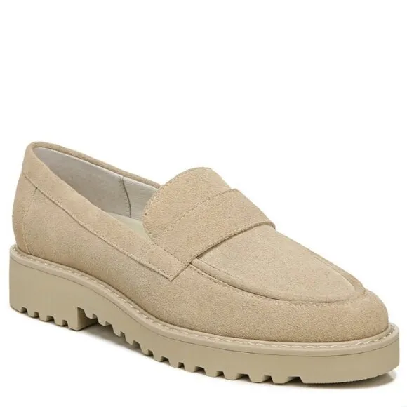 Franco Sarto Carol 3 Suede Lug Sole Loafers