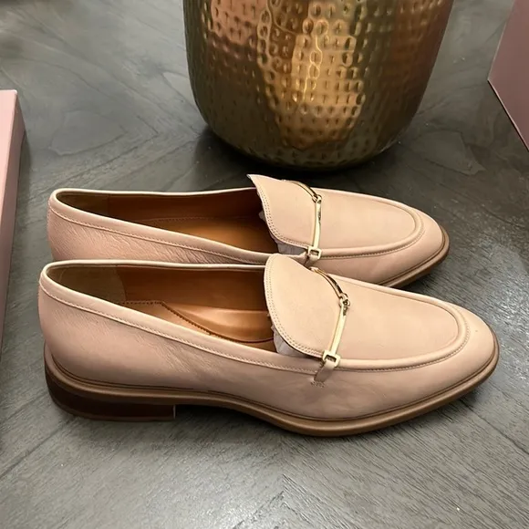 Franco Sarto Eda Bit Buckle Leather Loafers