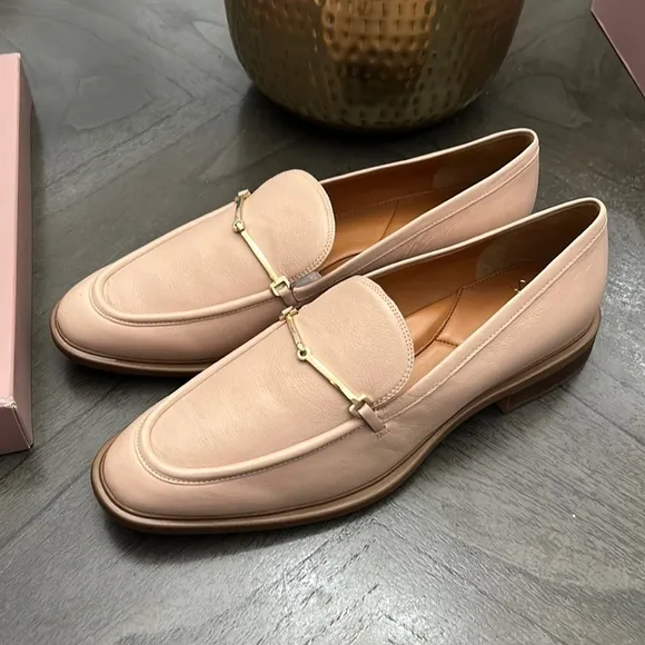 Franco Sarto Eda Bit Buckle Leather Loafers