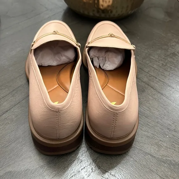Franco Sarto Eda Bit Buckle Leather Loafers