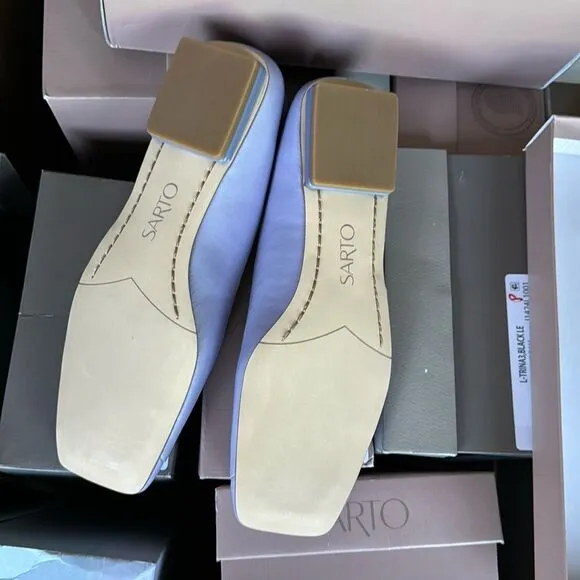 Franco Sarto Tracy Flats In Iris Leather