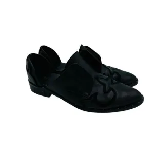 Freda Salvador Women's Western Leather d'Orsay Loafers size 6 1/2