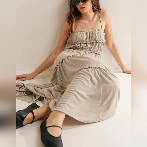 Free People Brooke Maxi/Neutral