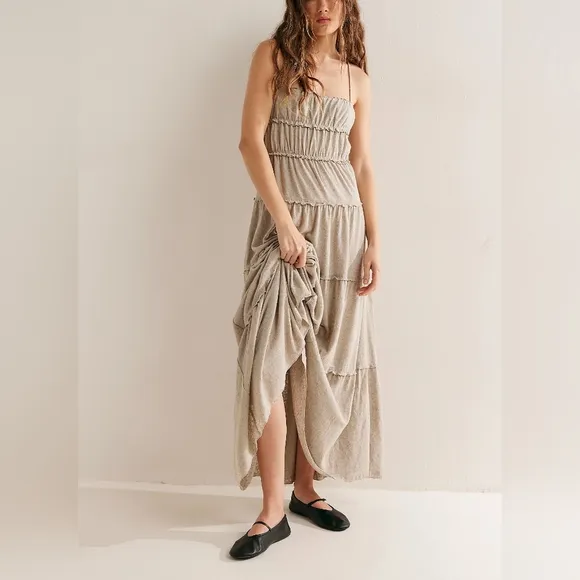 Free People Brooke Maxi/Neutral