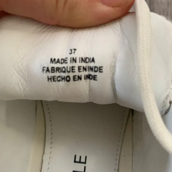 Free People Catch Me If You Can Crochet Sneakers in Blush Combo- Size 7