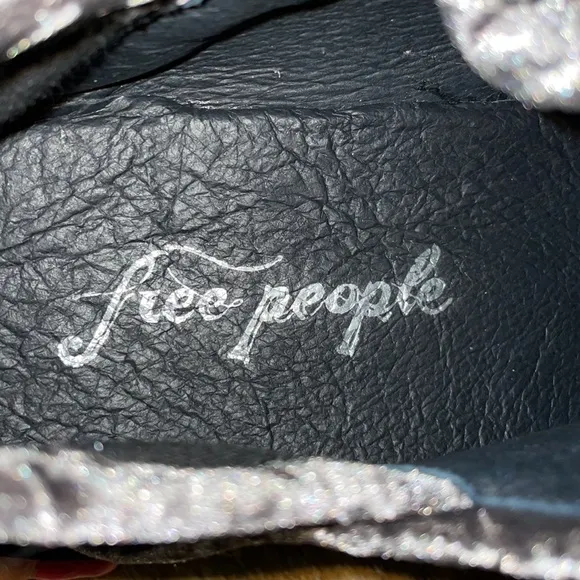 Free People Convertible Velvet Oxfords Loafers NWOT
