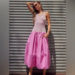 Free People Drops of Venus Midi Bubble Dress